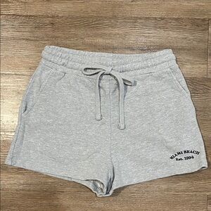 Gray Zara shorts